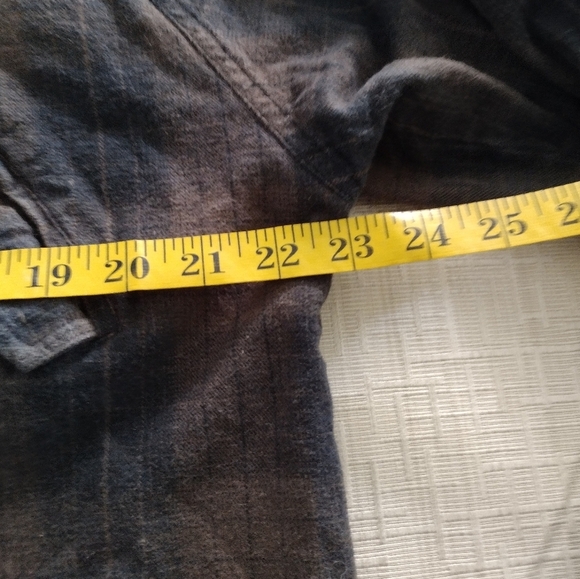 Comune Jacket Shacket Plaid Skater Grunge hooded XL Multicolor - Picture 10 of 11